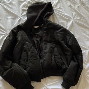 Good American , Bomber jacket.